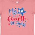 thumbnail image 4 of Inktastic My 1st 4th of July with Stars Boys or Girls Baby T-Shirt, 4 of 5