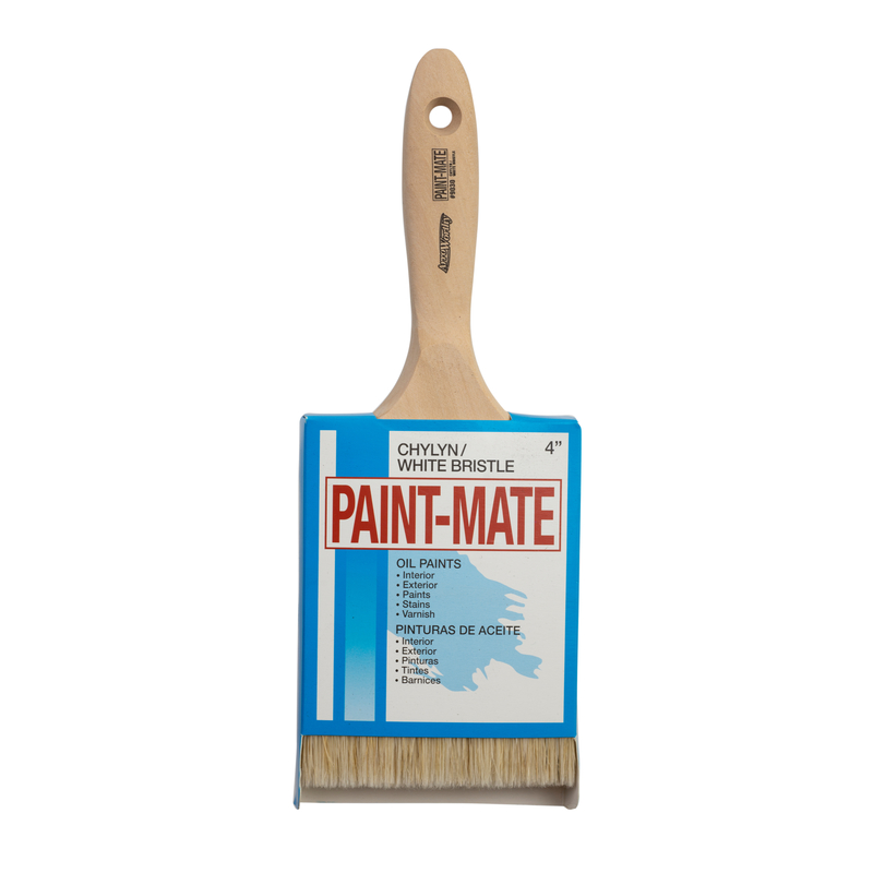 Arroworthy Paint-Mate 4 in. W Chiseled Paint Brush - Walmart.com