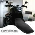 thumbnail image 3 of LOLIPPYY 2Pcs Motorcycle Seat Cushion Pad Black for Comfortable Riding and Vibration Absorption Replacement Accessory, 3 of 7