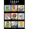 thumbnail image 2 of Boy's The Muppets Mood Chart  Graphic Tee Black Medium, 2 of 5