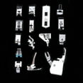 thumbnail image 3 of Dvkptbk Sewing Machine 15 PCS Sewing Machine Presser Walking Feet Kit Cy-015 Low Shank Adapter Zipper Kitchen Essentials, 3 of 5