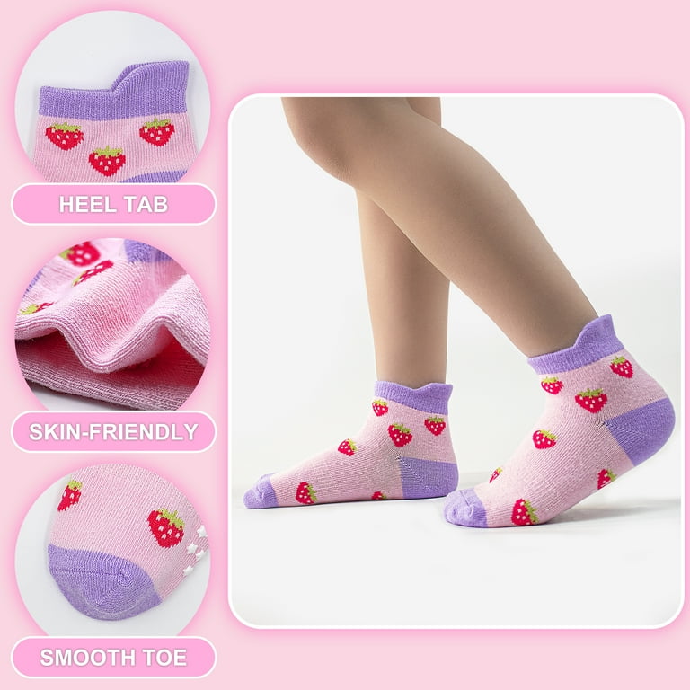 Skibeaut Kids Non-Slip Grip Socks 12-Pair Pack photo 2