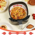 thumbnail image 7 of Air Fryer Magnet 4 Sets Of Silicone Buckle Hold Parchment Paper Liners Prevent Fire Hazard & Food Covering - High Temp Food Grade Silicone, 7 of 7