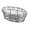 thumbnail image 4 of ovalada para almacenar pan, verduras, centro de mesa, organizador de alambre para mesa de comedor, bodas, repostería, vacaciones y, 4 of 9
