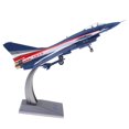 thumbnail image 3 of 1/60 Jet Fighter Diecast Modelo Showcase Helicopter J-10 Yotijar Conjunto de juguetes de avión, 3 of 10