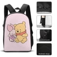 3PCS Pink Pig-l-e-t Backpack Travel Backpack Set Lightweight Bookbag ...