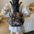 thumbnail image 3 of Baguery Women's Mini Butterfly Backpack Purse - Water-Resistant Nylon Small Backpack for Travel/Daily (14.17×7.48×12.20in), 3 of 7