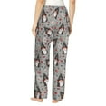thumbnail image 3 of Daiia Halloween Gnome Women's Sleep Pant with Pockets and Drawstring,Pajama Pants-Medium, 3 of 9