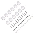 thumbnail image 4 of Pegs 12Pcs Guitar Tuning Pegs Buttons Plastic Machine Head Tuner Knobs for Folk Classical Guitars, 4 of 8