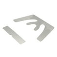 thumbnail image 1 of 2 Pcs Plaque de Mâchoire Maxillaire en Acier Inoxydable Autoclavable Outil de Protection Buccale, 1 of 6