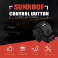 thumbnail image 4 of 96784379ZD Car Sunroof Control Buttons for Peugeot 3008 Sunroof Opening Switch, 4 of 5