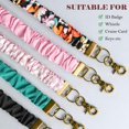 thumbnail image 5 of Lanyard WEZEBEL tipo scrunchie elástico para credencial, rosa, 5 of 5
