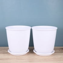 GOOHOCHY 5Pcs Decorative Flower Planter Pots for Desk 15.4x15x15in