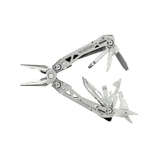 LEATHERMAN, Style PS Keychain Multitool with Spring-Action Scissors and  Grooming Tools, Black 