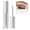 01# Pearl White, variant on Erinde Liquid Glitter Eyeshadow Eyeliner, Metallic Shimmer Glitter Eyeshadow Liner, High Pigment Colored Eyeliner Stickers, Waterproof Long Lasting for Women Christmas Makeup, Star Silver