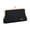 Black, variant on Royal Bagger RFID Kiss Lock Wallet, Solid Color Multi-card Slots Card Holder, Genuine Cow Leather Clutch Purses for Women 1468