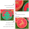thumbnail image 4 of OULII 10pcs Nonslip Round Cup Mats Felt Assorted Color for New Year Celebrations, 4 of 6