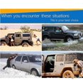 thumbnail image 5 of Almohadilla de emergencia para agarre de neumáticos KAIYANG para automóviles y furgonetas negro, 5 of 5