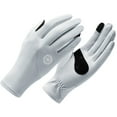 thumbnail image 2 of Moocorvic Gray Winter Gloves for Women Men, Touch Screen Gloves for Cold Weather, 2 of 3