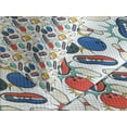 thumbnail image 4 of Ambesonne Bowling Quilted Bedspread Set 3 Pcs, Color Doodle Retro, Queen Size, Multicolor, 4 of 5