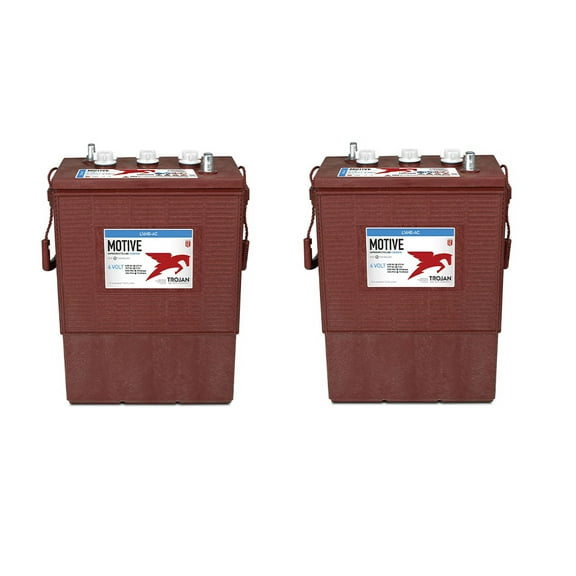 Trojan Motive L16HG-AC 435Ah 6VDC Group 903 Signature Deep-Cycle Flooded Battery X2
