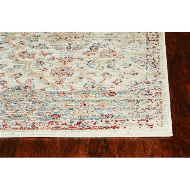 26" X 90" X 0.'5" Tapis en Polypropelène Ivoire