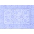 thumbnail image 1 of Ahgly Company Indoor Rectangle Oriental Blue Traditional Area Rugs, 7' x 9', 1 of 4