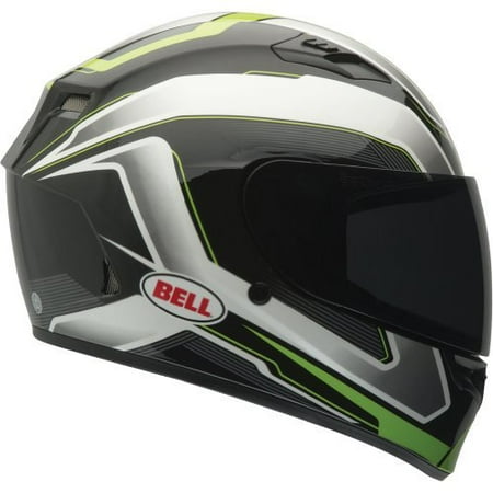 - Bell Cam Adult Qualifier Street Racing Motorcycle Helmet - Green - Small