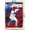 thumbnail image 2 of MLB Philadelphia Phillies - Bryce Harper Wall Poster, 22.375" x 34", Framed, 2 of 3