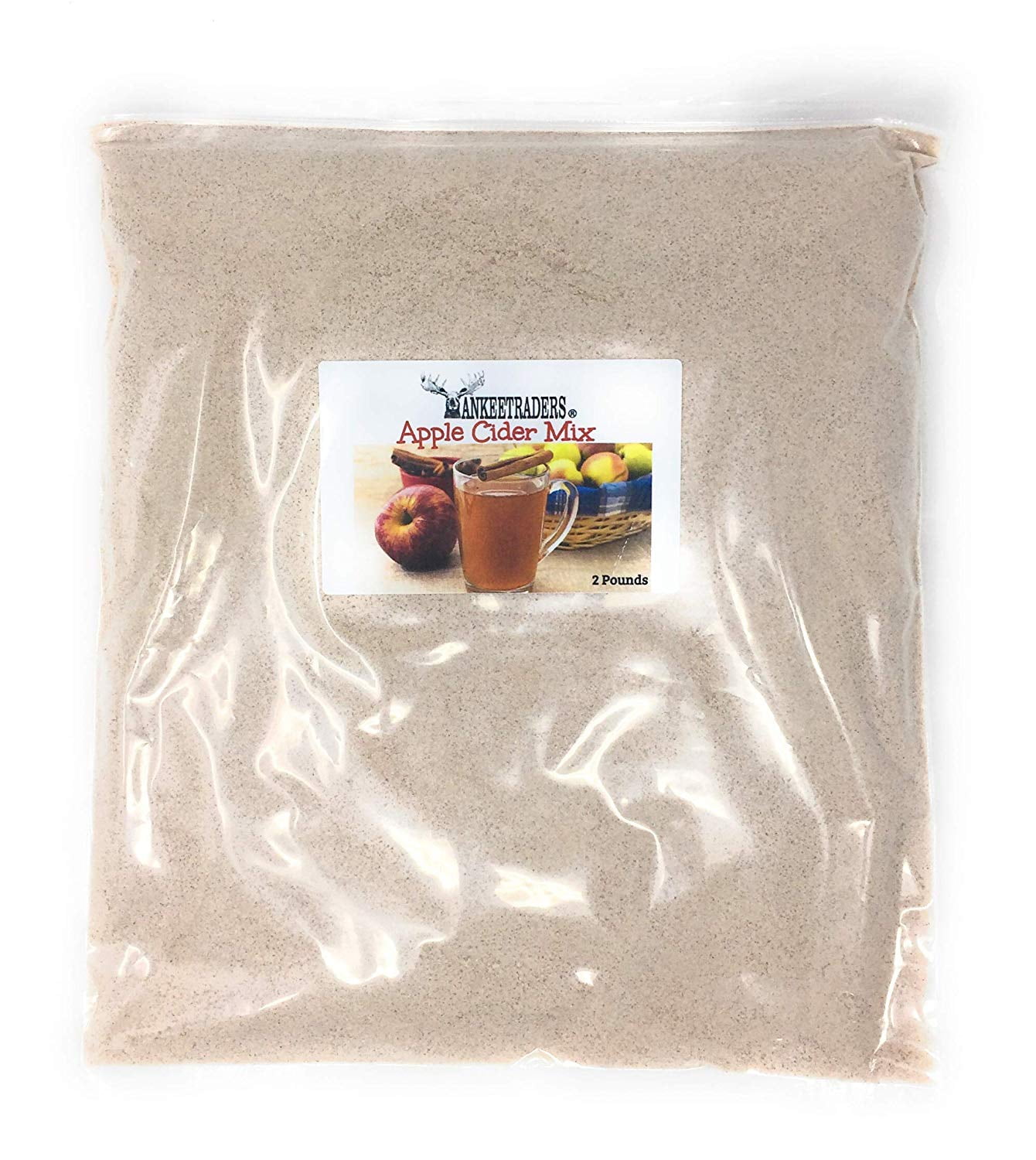 YANKEETRADERS Apple Cider Mix, 2 Lbs Bulk (Made with real apple powder!)