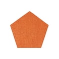 thumbnail image 1 of Home Queen Pet Friendly Area Rugs orange - 5' Pentagon, 1 of 4
