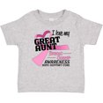 thumbnail image 3 of Inktastic I Love My Great Aunt-breast Cancer Awareness Boys or Girls Baby T-Shirt, 3 of 5