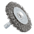 thumbnail image 2 of Forney 2 in. Crimped Wire Wheel Brush Metal 6000 rpm 1 pc., 2 of 3