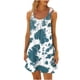 thumbnail image 2 of ICHUANYI Clearance Women's Beach Dress Bikini Beachwear Coverups Casual Vacation Short Summer Halter Dresses(Light Blue, XL) ICHUANYI WER2023080800149, 2 of 5