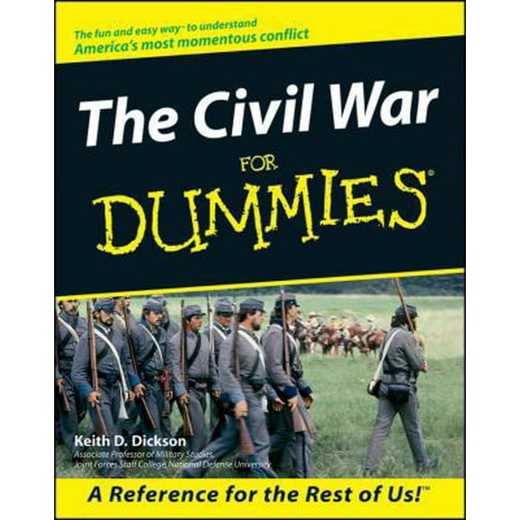 Pre-Owned The Civil War for Dummies (Paperback) 0764552449 9780764552441