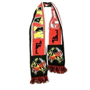 Maryland Flag With Crab Winter Knit Scarf