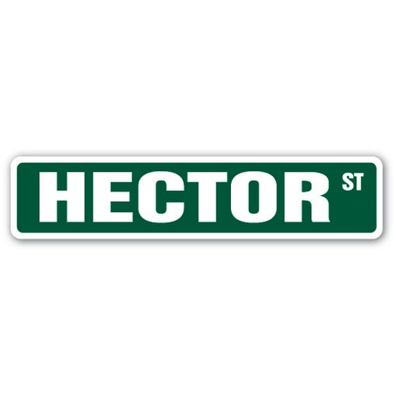 SignMission SS-624-HECTOR 24 in. Hector Street Childrens Name Room Sign