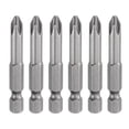 thumbnail image 1 of 6pcs #2 Punta de destornillador Phillips PH2 1/4" Hex 50mm Magnético Acero S2, 1 of 7
