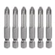 thumbnail image 1 of 6pcs #2 Punta de destornillador Phillips PH2 1/4" Hex 50mm Magnético Acero S2, 1 of 7