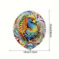 thumbnail image 2 of (YQ064) Diamante Con Puntos DIY para Del Serie Animal Phoenix 25cm (un Lado Con Diamantes), 2 of 9