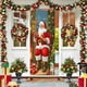 thumbnail image 4 of Cortina Navideña de Papá Noel para Puerta, Decoración Festiva | Tela de Nailon | 180 X 90 Cm | En Stock, 4 of 6
