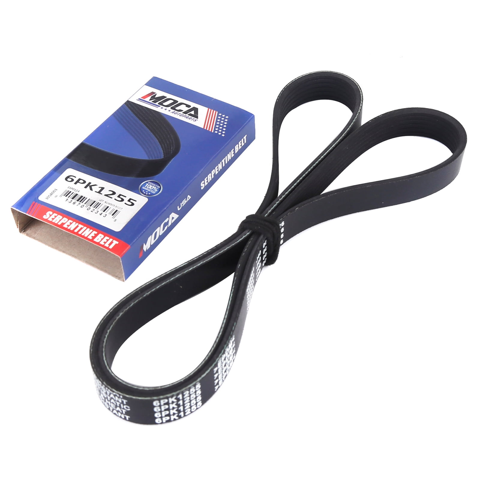 トップ MOCA AUTOPARTS 1992-1994 for Fit Belt Serpentine 6PK1255 小物