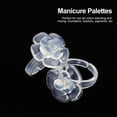 thumbnail image 4 of 100 Pcs Mini Palettes de Manucure à Fleurs Support de Vernis à Ongles Portable, 4 of 8