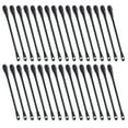 thumbnail image 2 of XIRQI 200 Pcs Double Ended Cotton Swabs Black Charcoal Organic Virgin Wood Pulp, 2 of 8