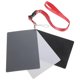 thumbnail image 1 of Black Grey White Balance Card Portable Photography Card Photography Balance Card, 1 of 4