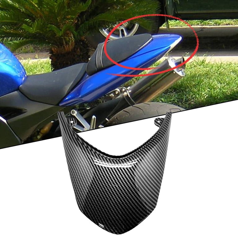 Carbon Fiber Look Rear Upper Tail Light Cover Fairing For Kawasaki ZX10R 2004-2005