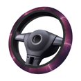 thumbnail image 4 of Naloa Thunderstorm Violet Purple Elastic Steering Wheel Cover, Auto Steering Wheel Cover – 15 Inch , Comfortable Grip, Fit Suvs,Vans Cars,Trucks, 4 of 8