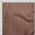 thumbnail image 4 of oneOone Cotton Silk Brown Fabric Batik Quilting Supplies Print Sewing Fabric By The Yard 42 Inch Wide, 4 of 5