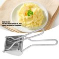 thumbnail image 3 of Potato Ricer Stainless Steel Potato Masher, Food Ricer, Fruit and Vegetables Press,Manual Masher Ricer Kitchen Tool,Manual Ricer Crusher Fruit Lemon Squeezer for Kitchen Use, 3 of 9