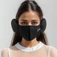thumbnail image 1 of BKER Earmuffs Two In One Fleece Three Interface Earmuffs Keep Warm Outdoors In Winter, 1 of 7